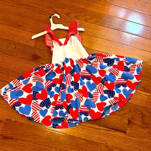 Eleanor Rose 4th of July dress Size 4-5T - Picture 2 of 2